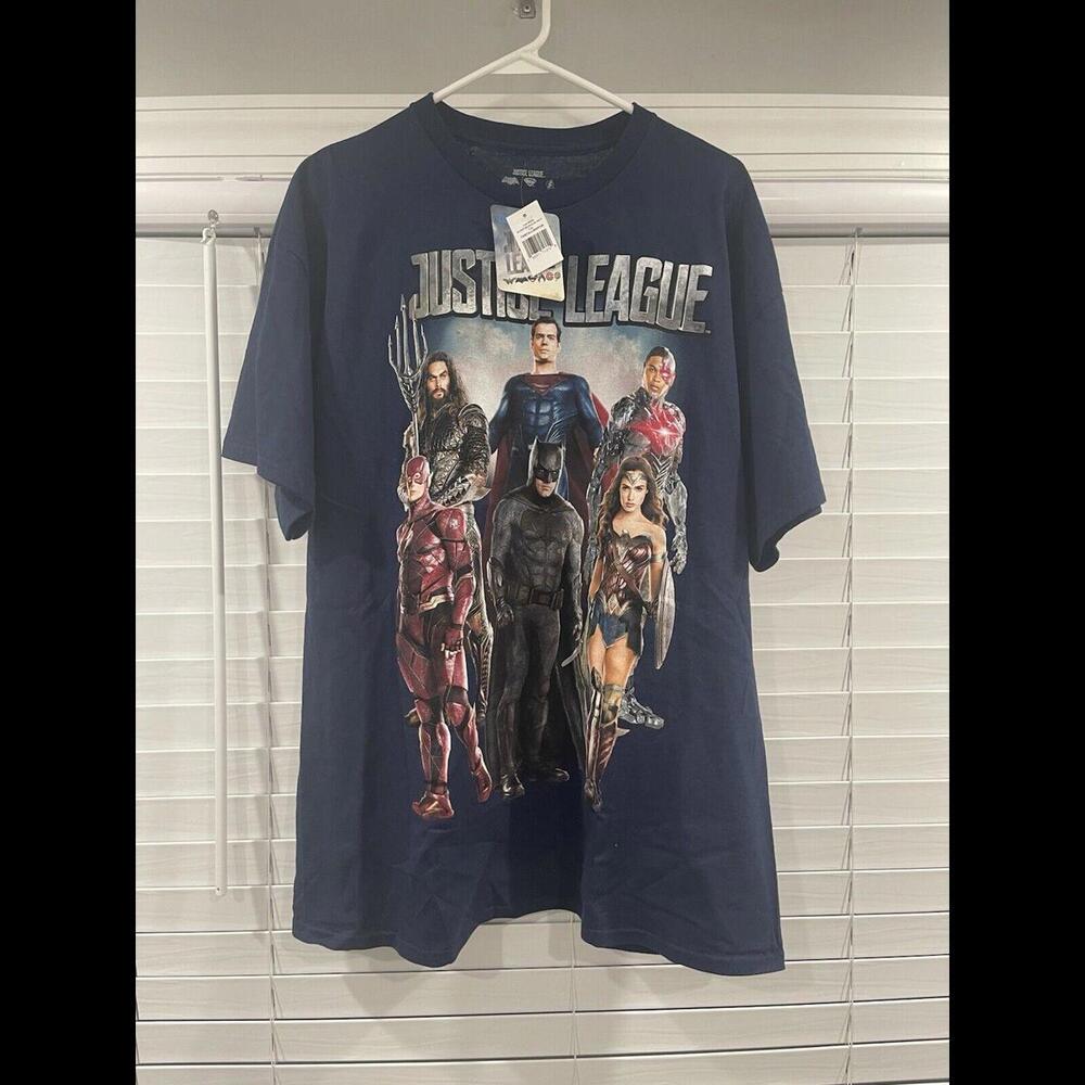 DC Comics Justice League T-Shirt Men XL NEW